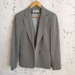 MARCO SELINI GREY BLAZER STRIPE 6